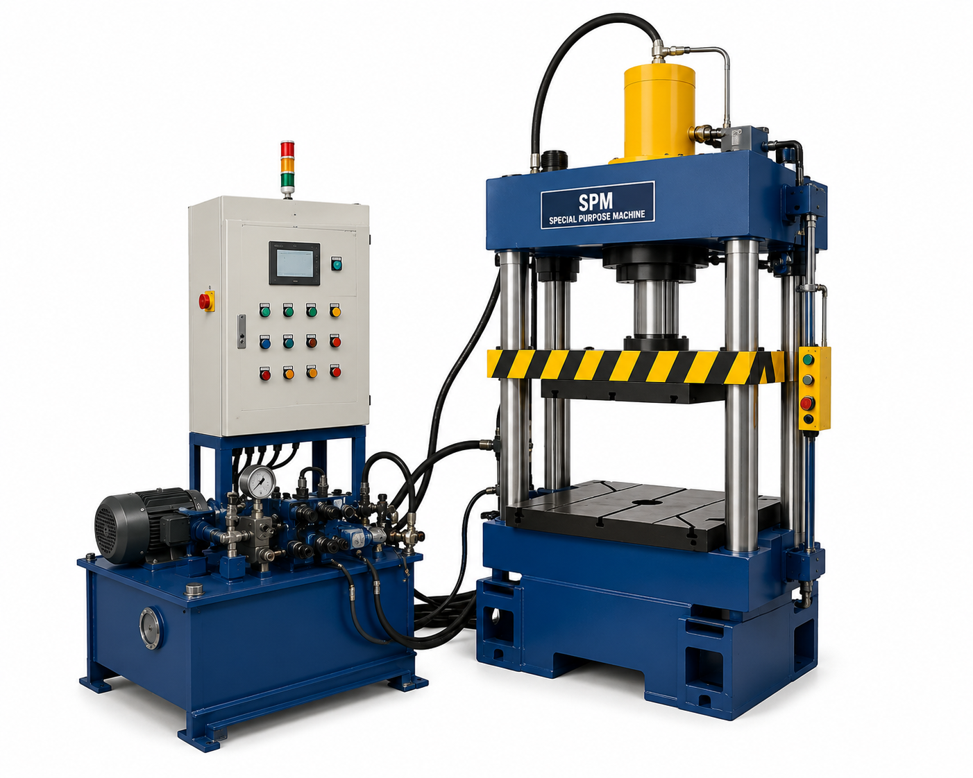 our Special Purpose Machines (Hydraulic) are custom-designed